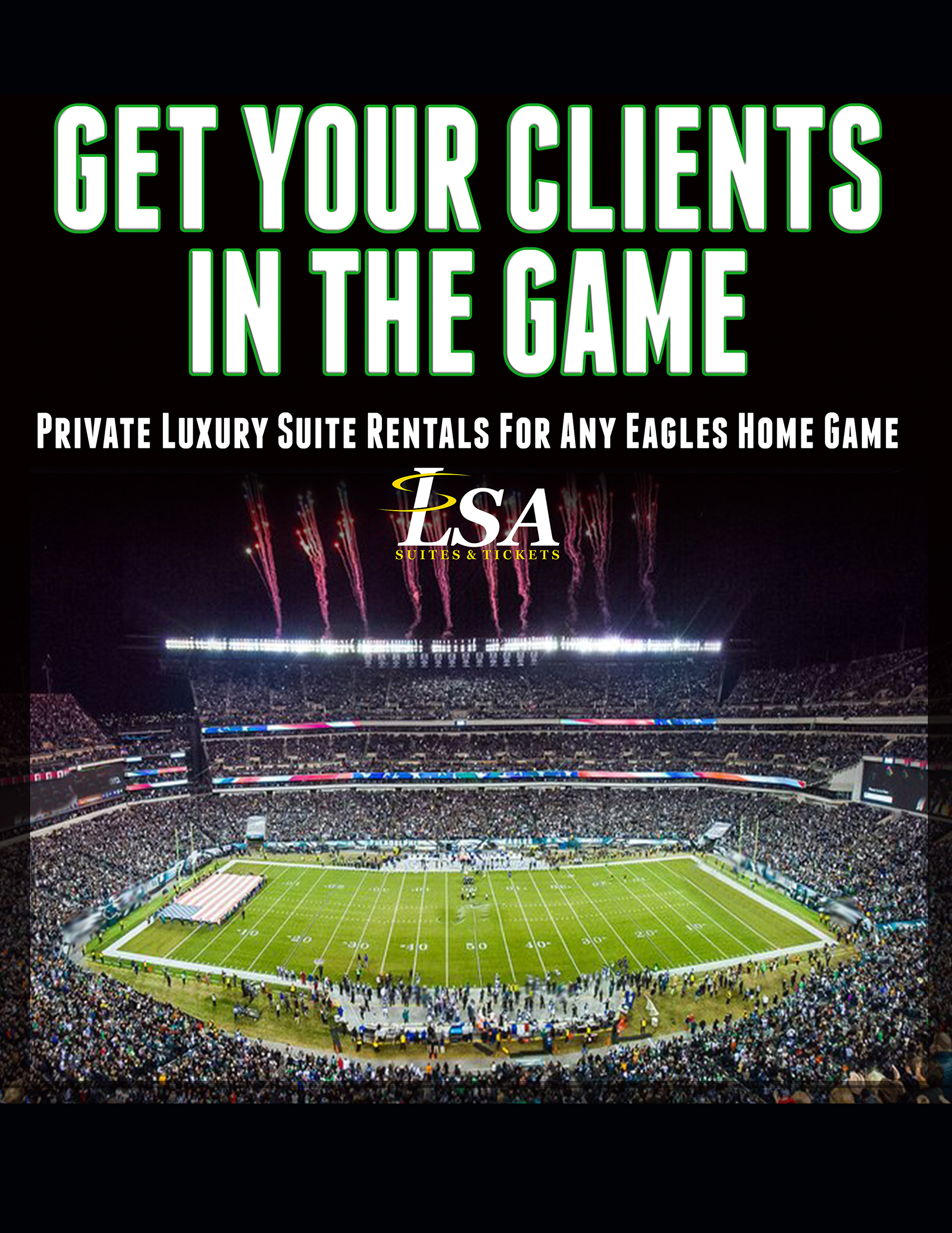 MLB and NFL Luxury Suites - Philadelphia, Pittsburgh, Washington